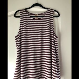 Faded Glory striped tank ⭐️